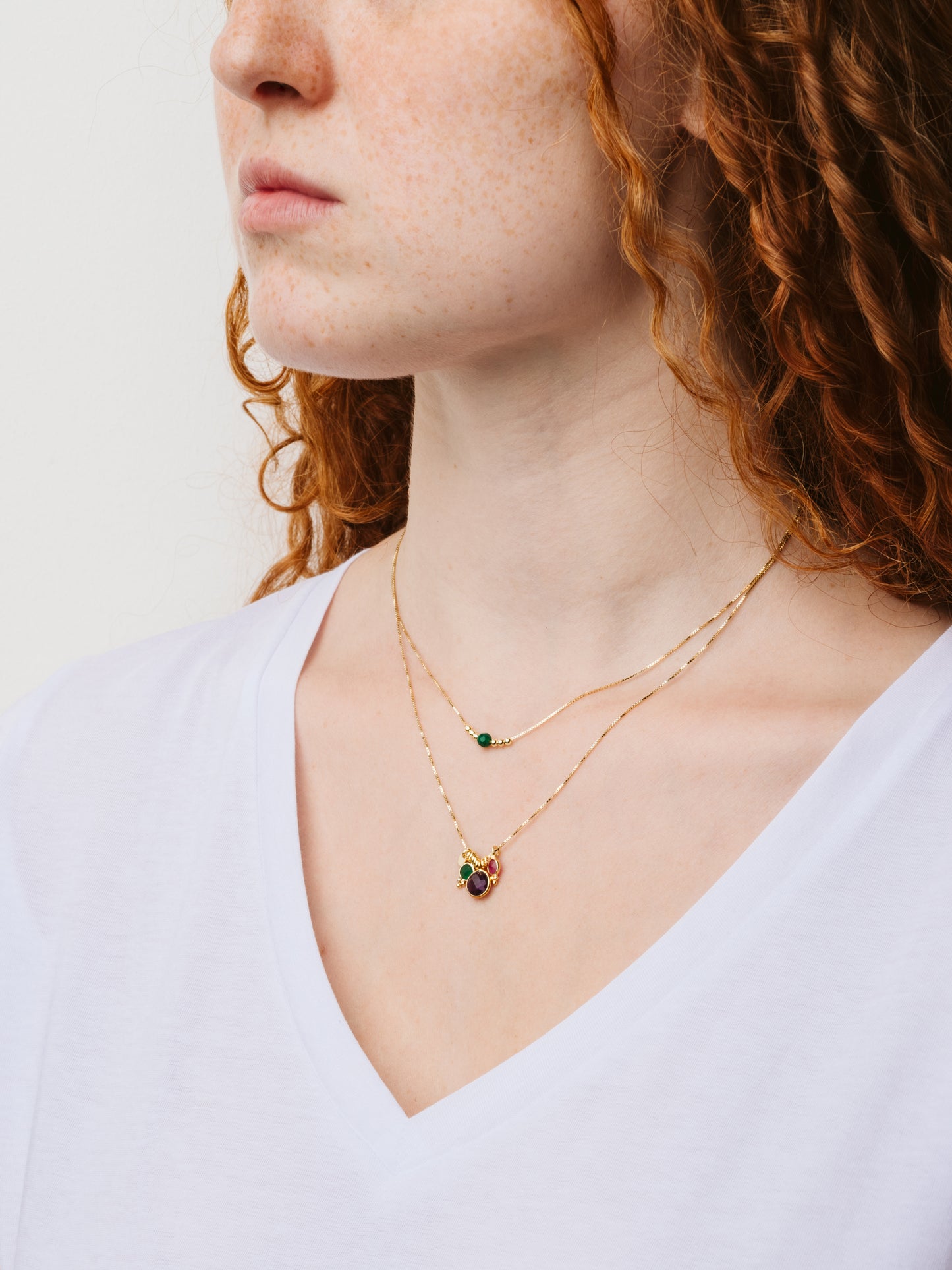 Collana Argento Smile multicolor