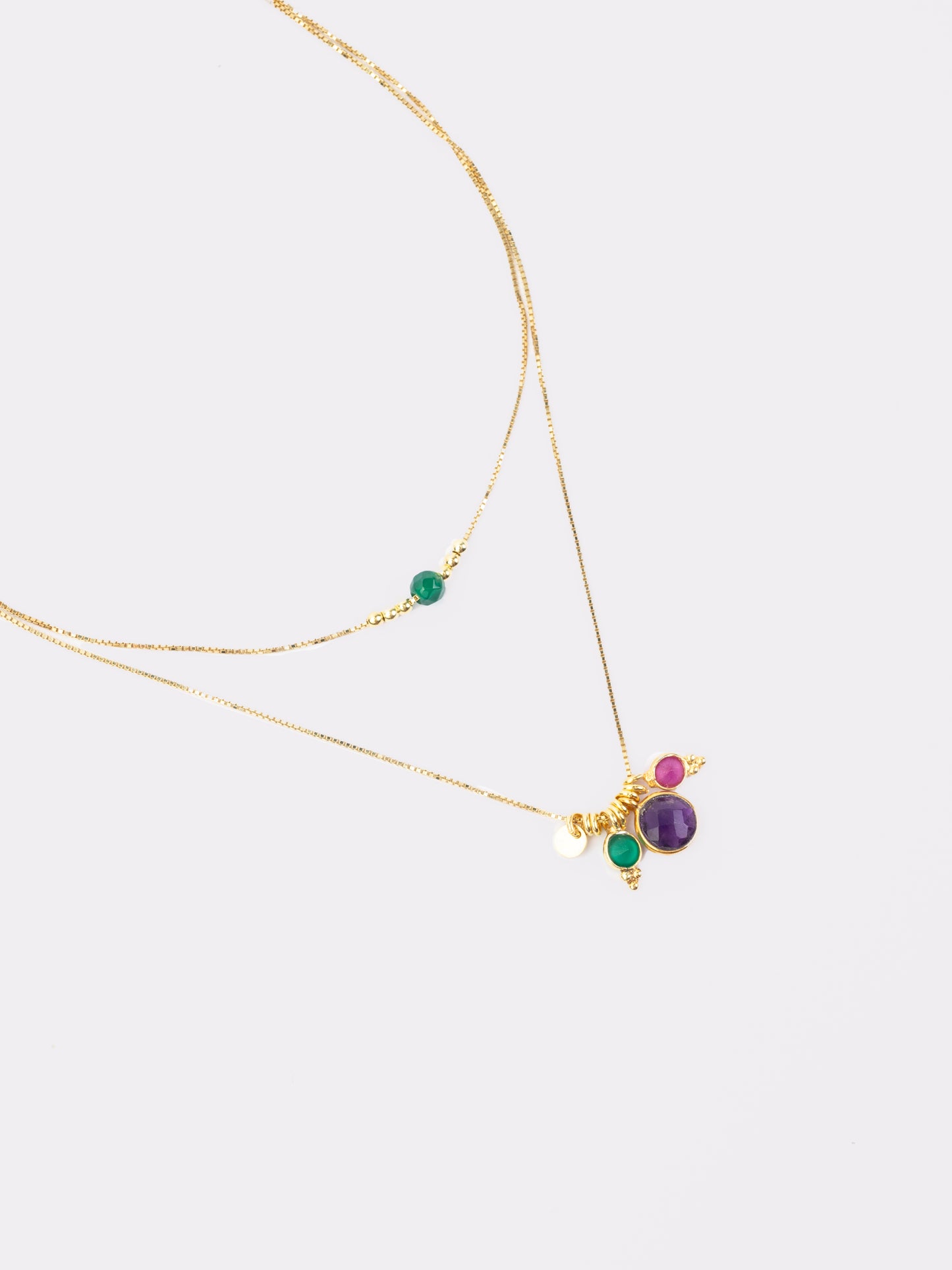 Collana Argento Smile multicolor