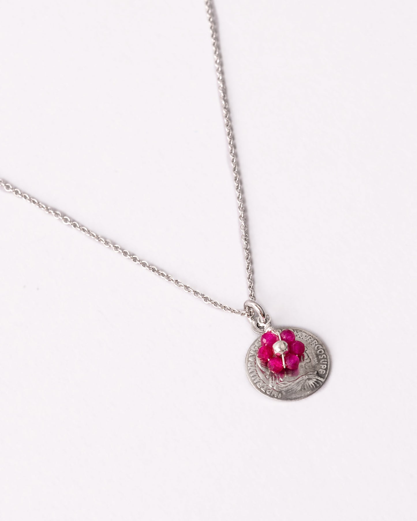 Collana Denario Argento