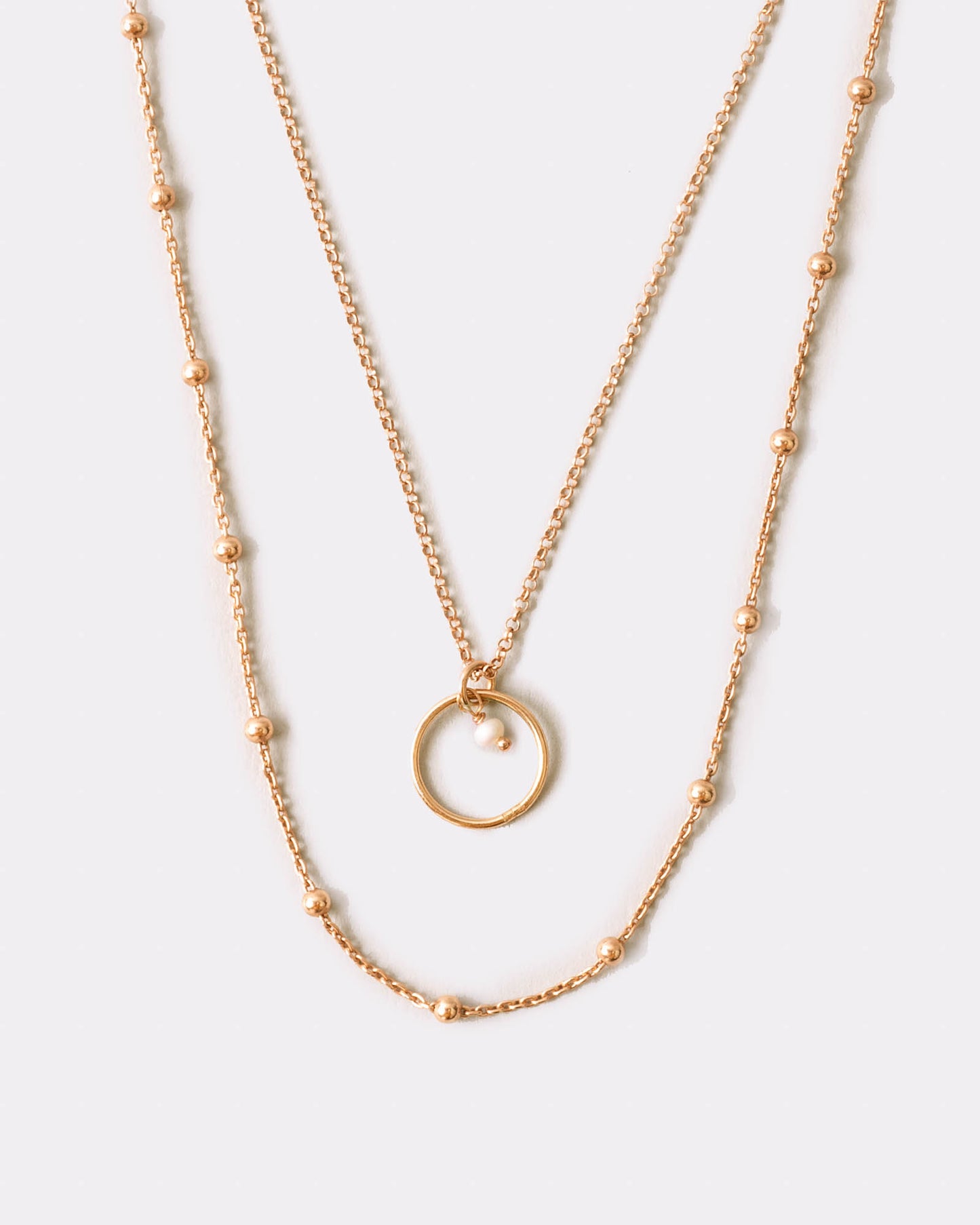 Collana Saturno Argento placcato oro