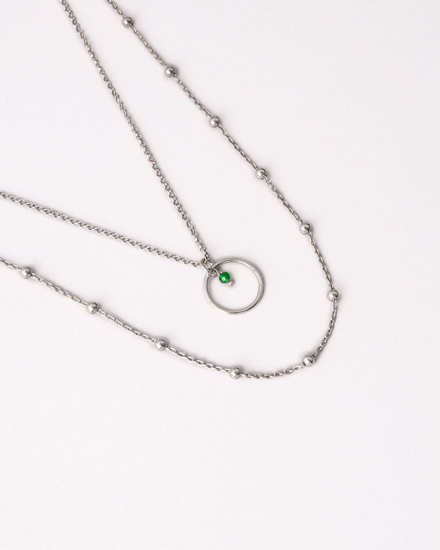 Collana Saturno Argento