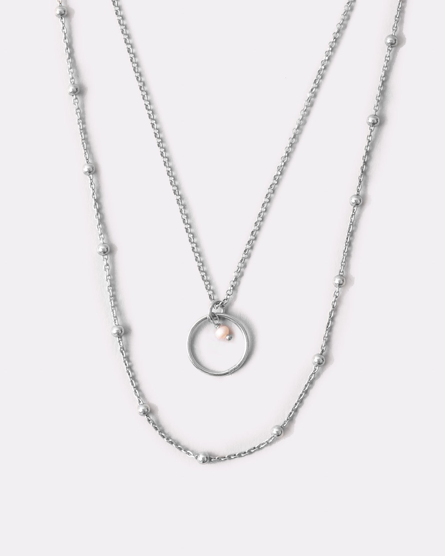 Collana Saturno Argento