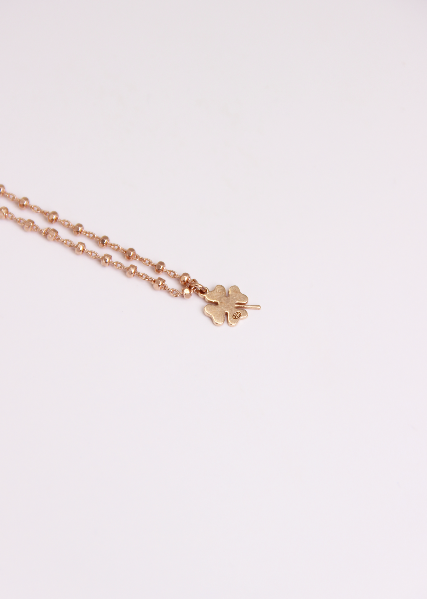 Bracelet with mini silver charm