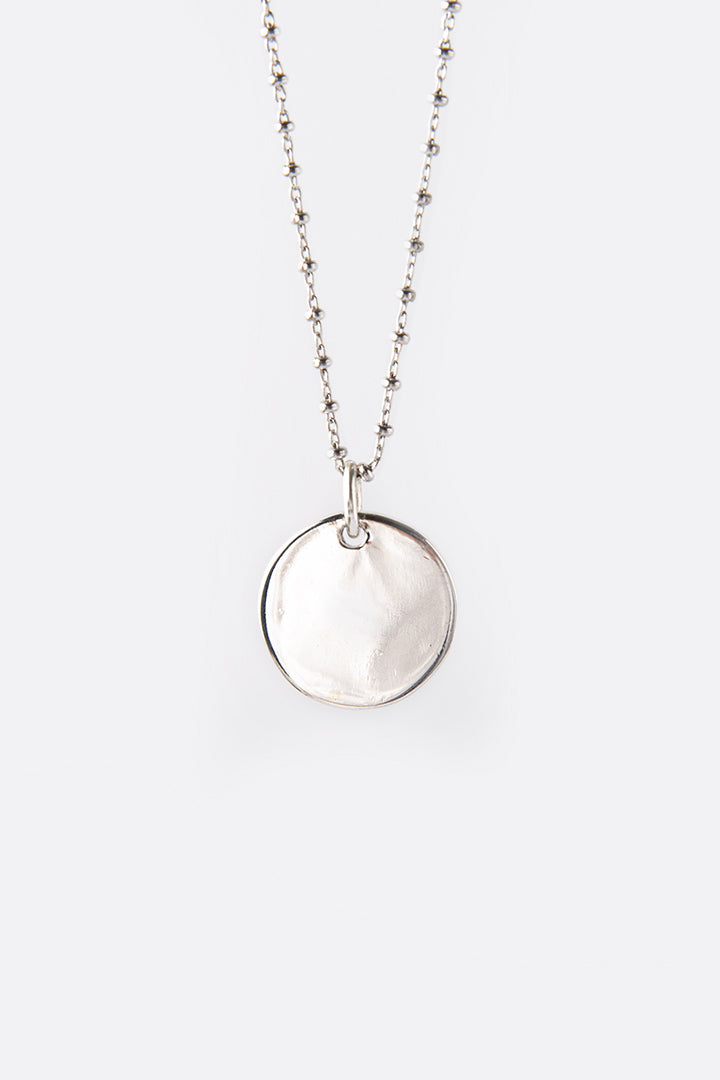 Collana medaglia con incisione