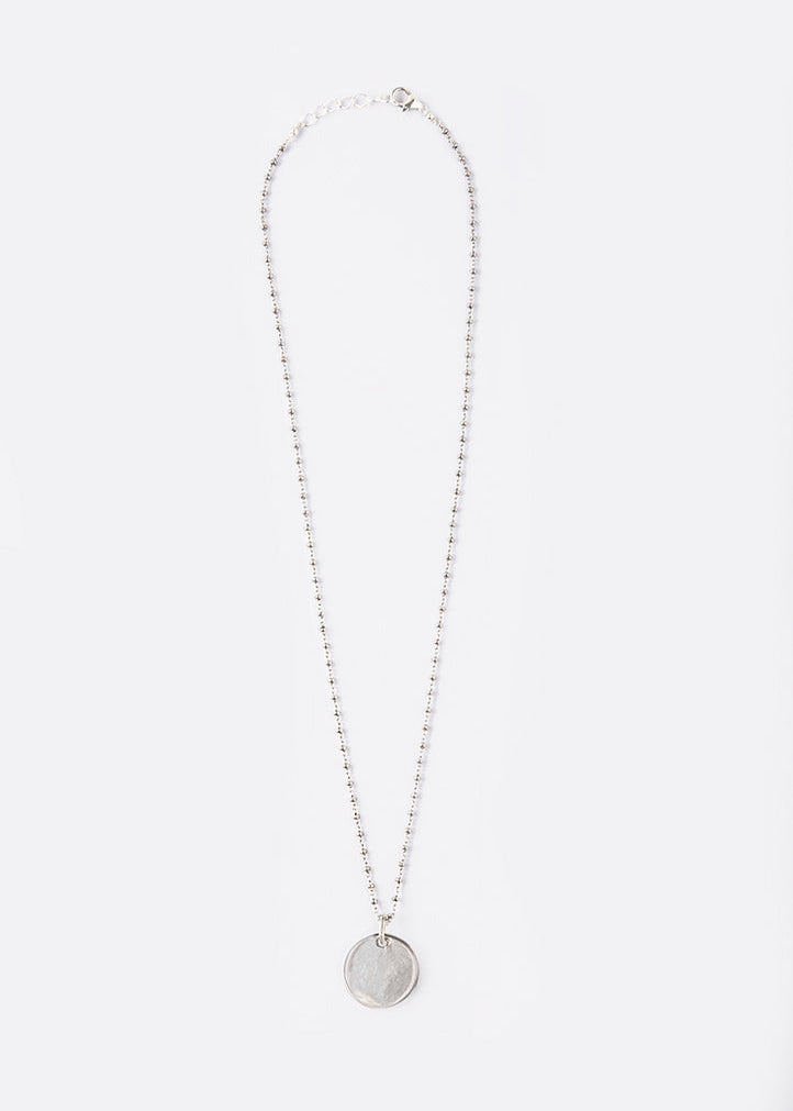 Collana medaglia con incisione