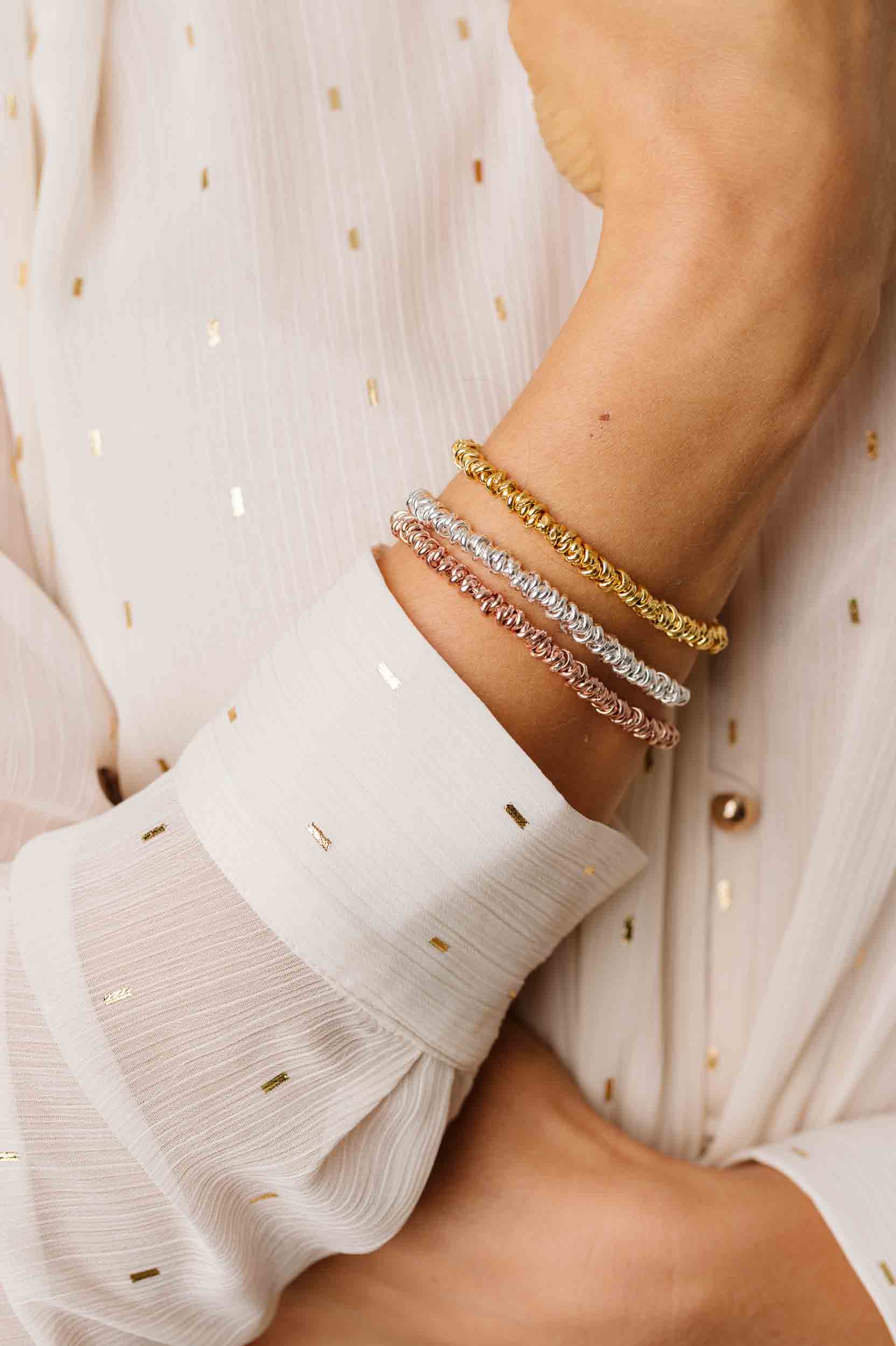Bracciale anellini on sale