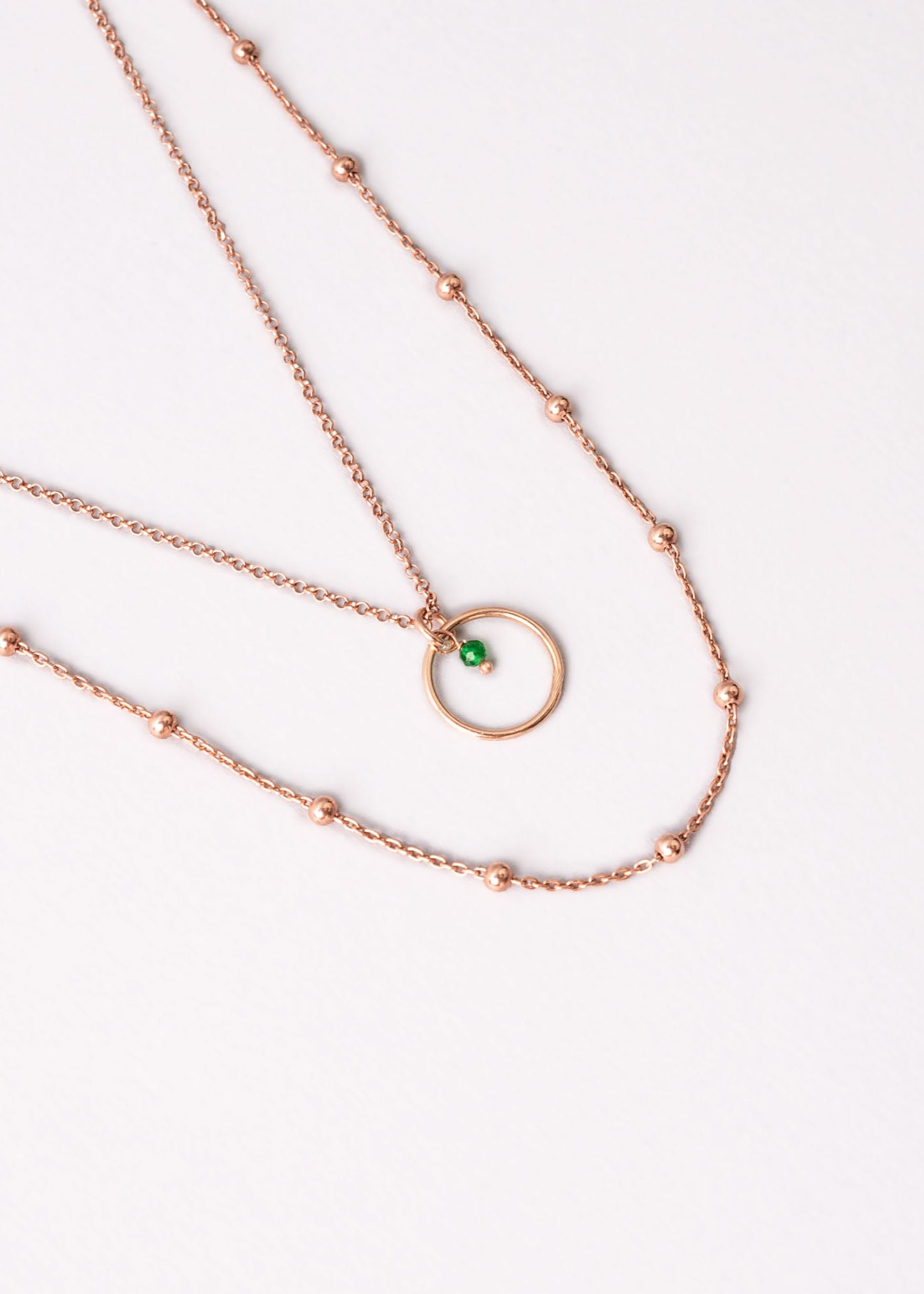 Collana Saturno Argento 925 e pietra dura