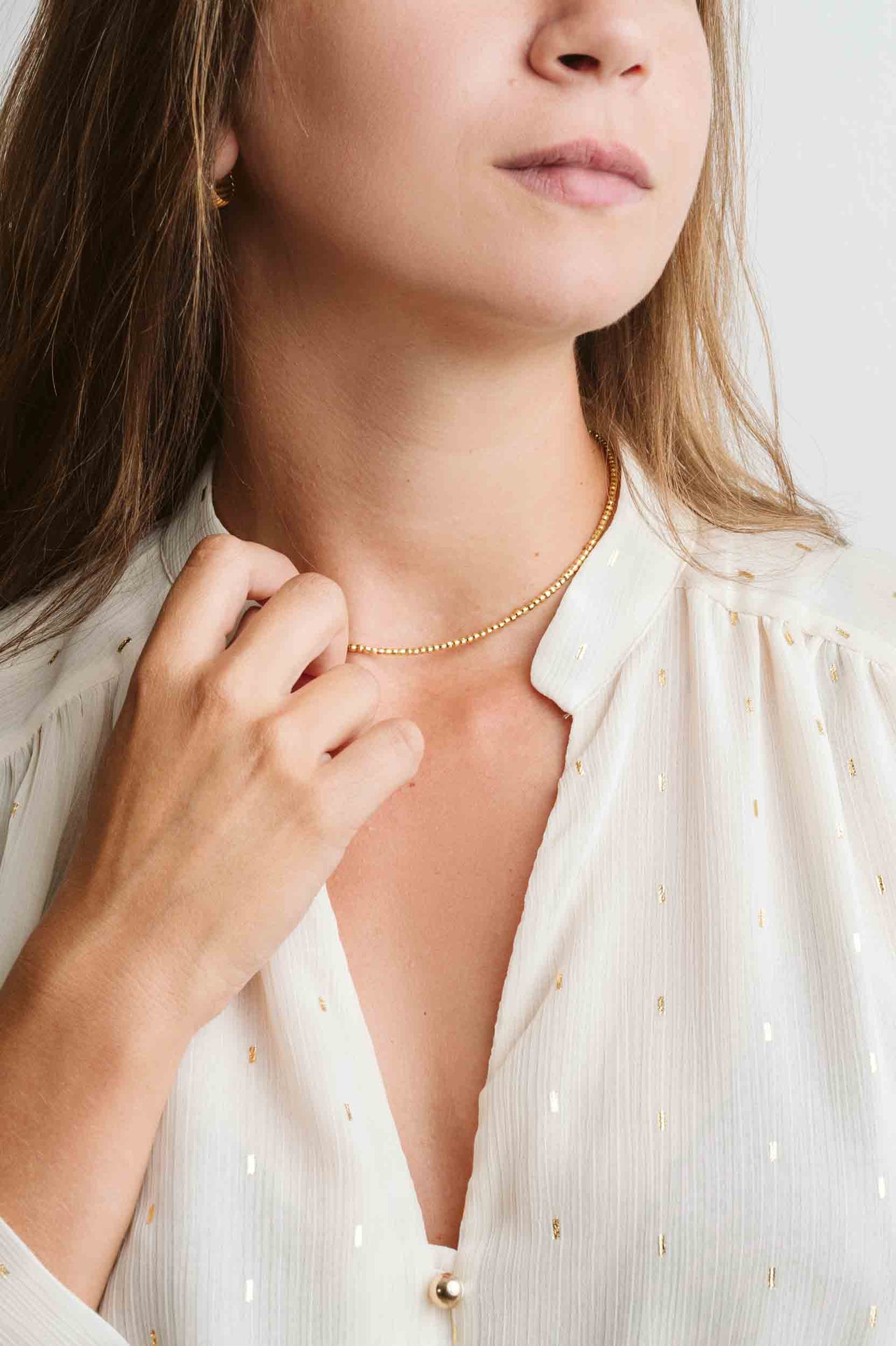 Collana argento Shine