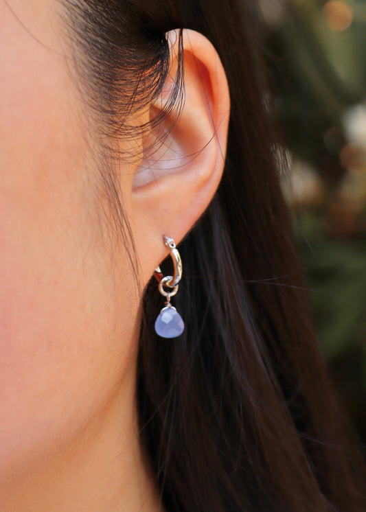 Orecchini Rugiada piccoli in argento