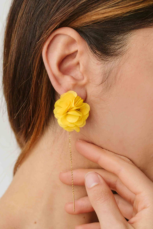 Mono orecchino Flower saliscendi