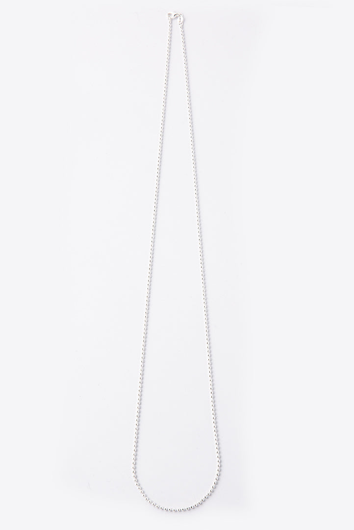 Collana Argento palline 70 cm