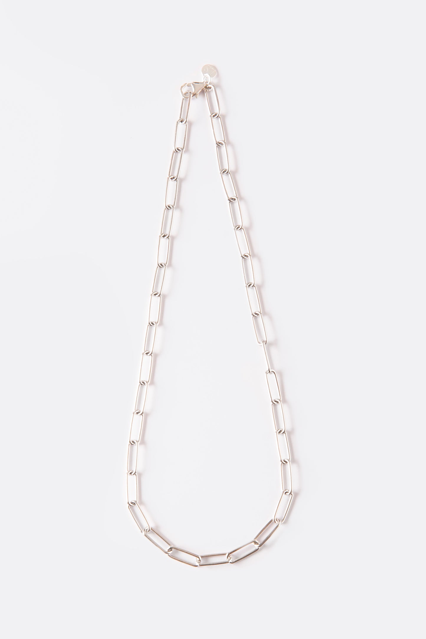 Collana in argento catena