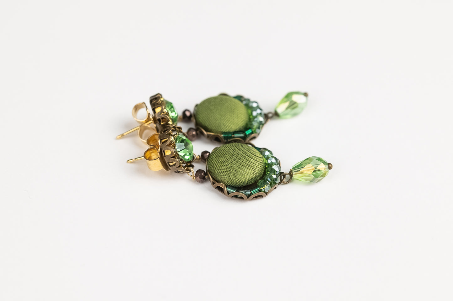 Orecchini Metropolitan - Mini Bombay verde