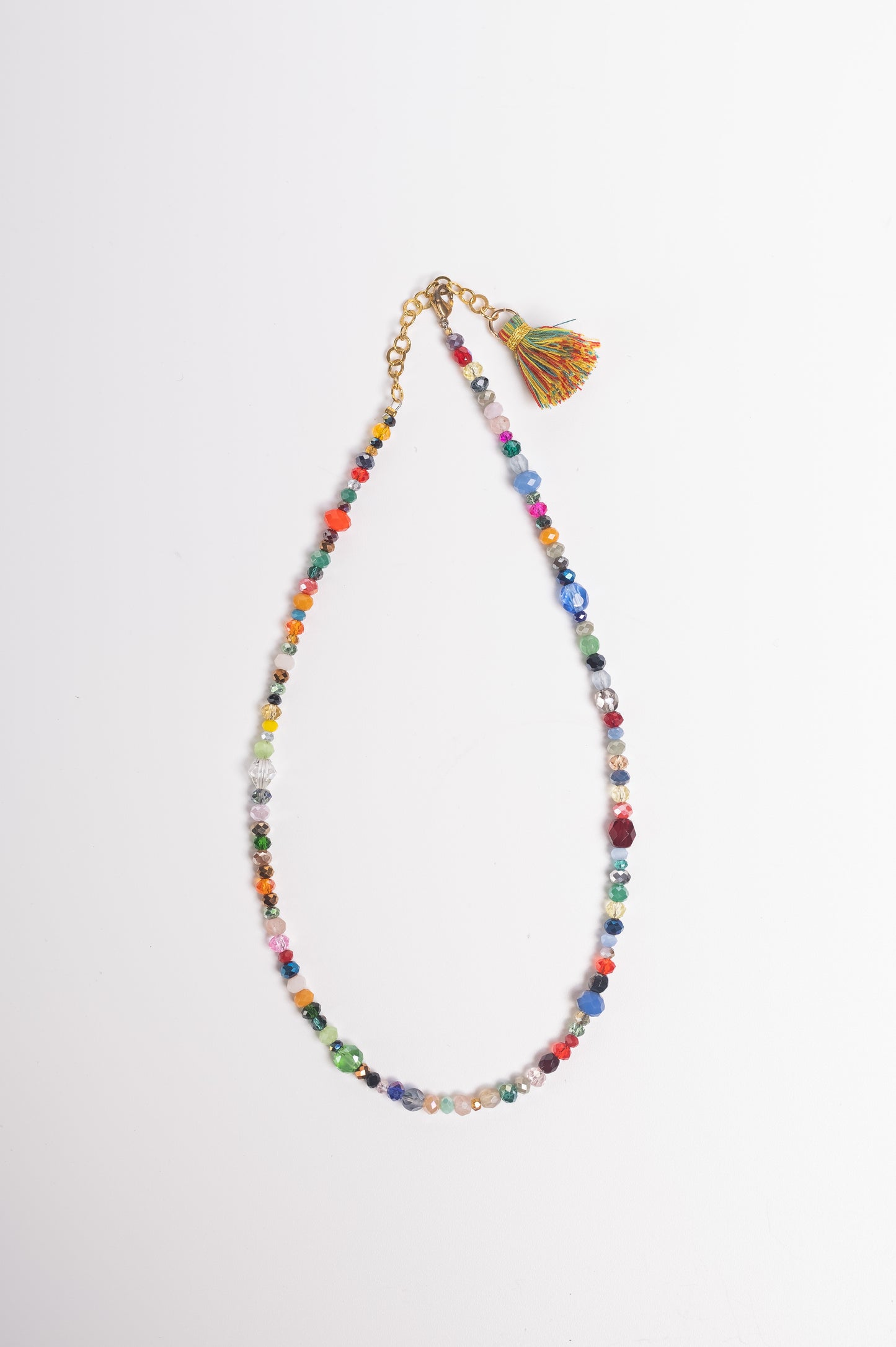 Collana cristal multicolor