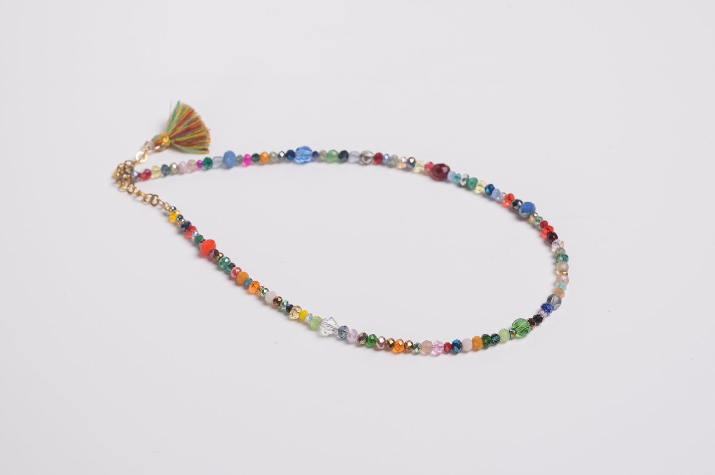 Collana cristal multicolor