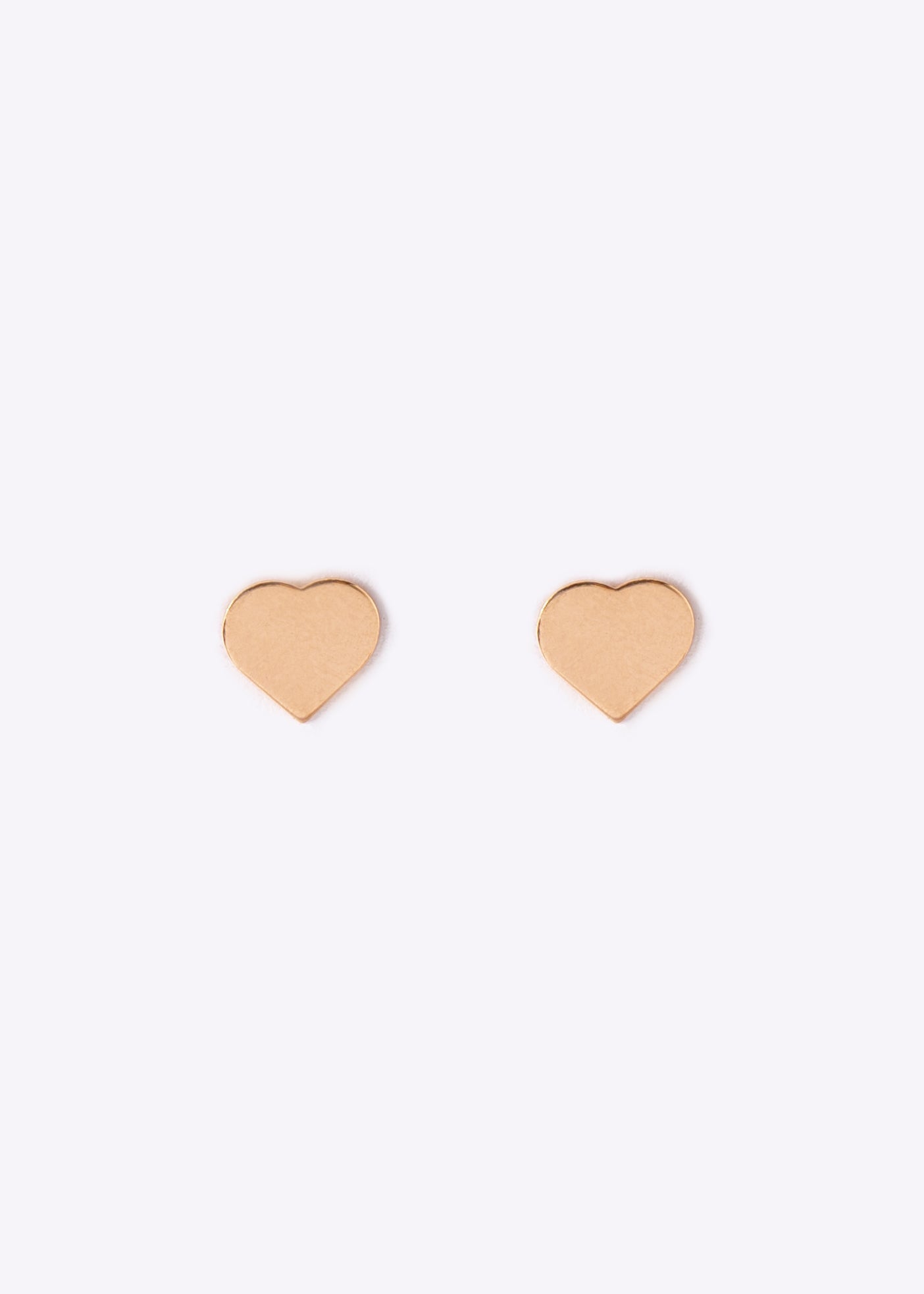 Orecchino lobo argento cuore