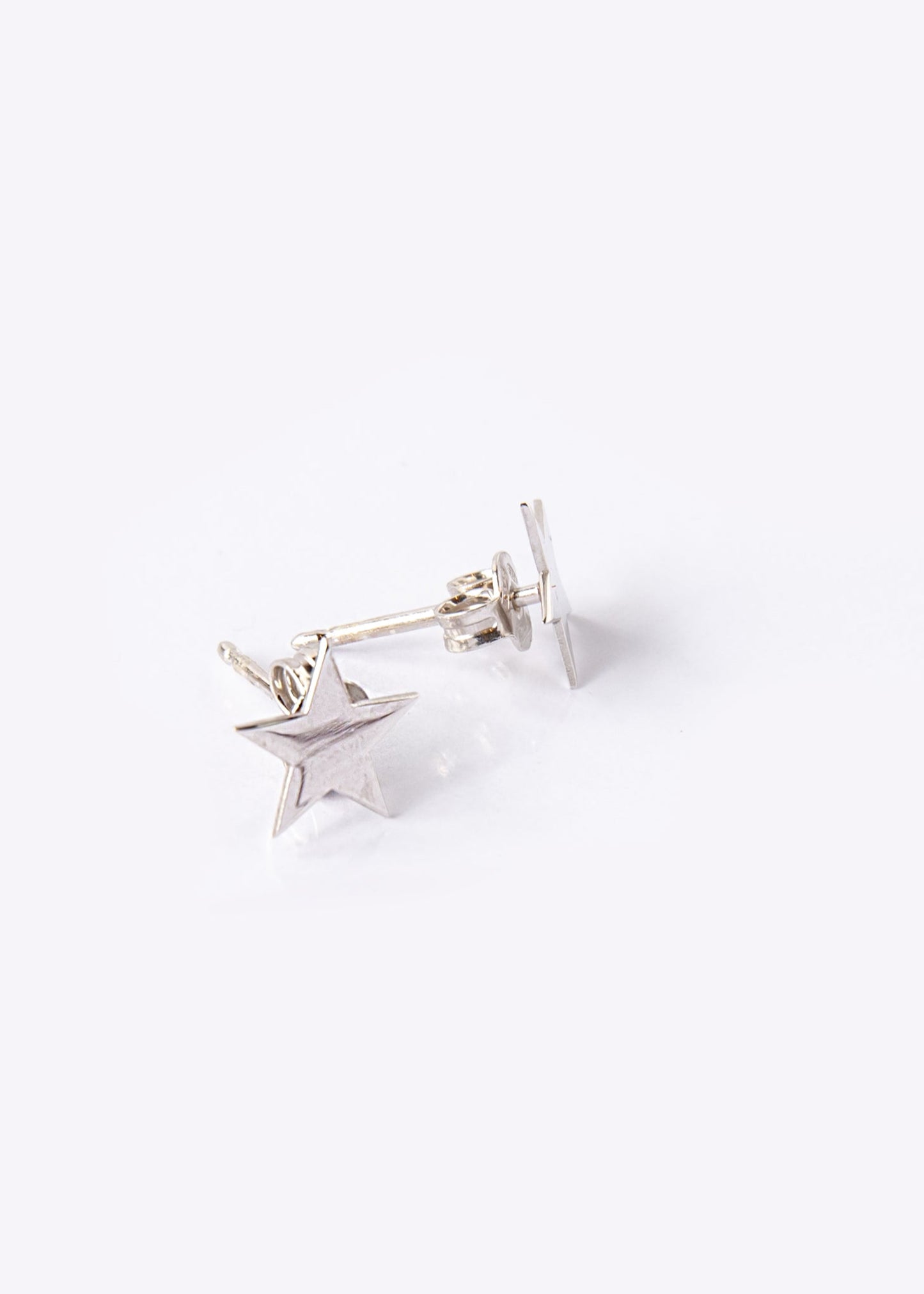 Orecchino lobo argento stella