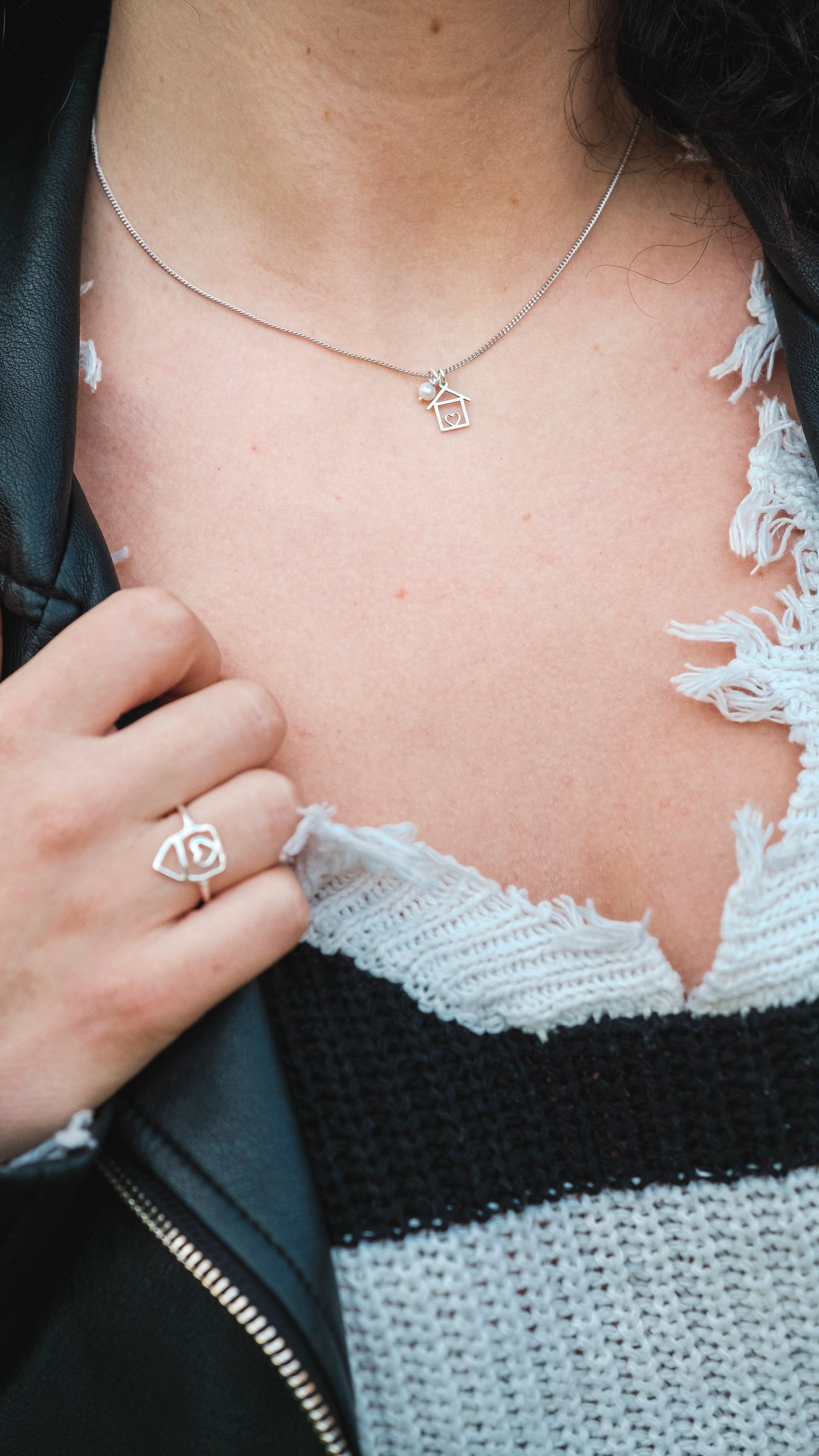 Collana casetta love