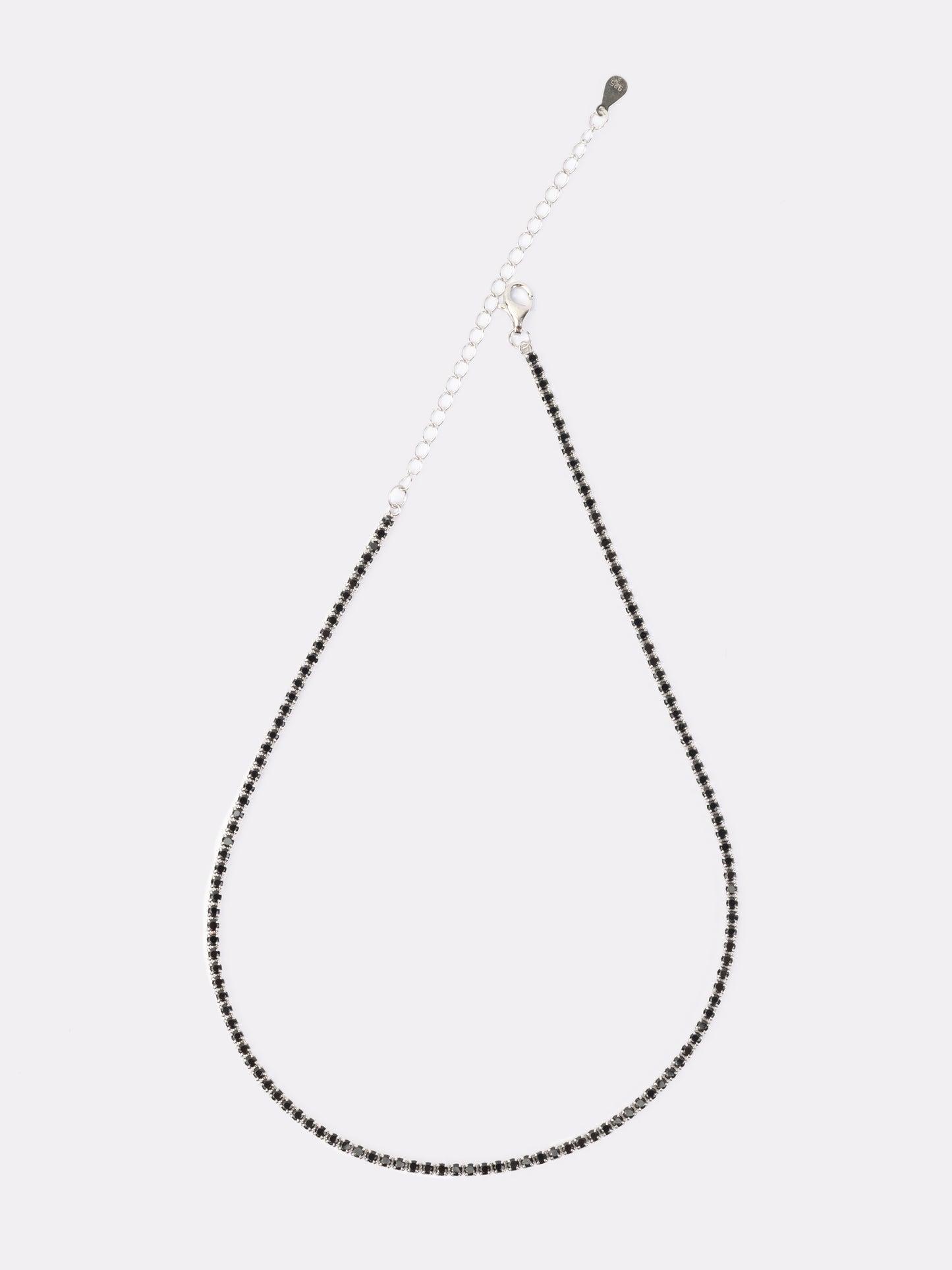 Collana argento tennis