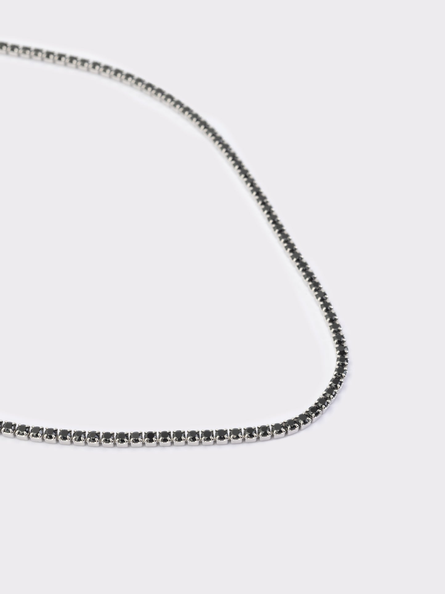 Collana argento tennis