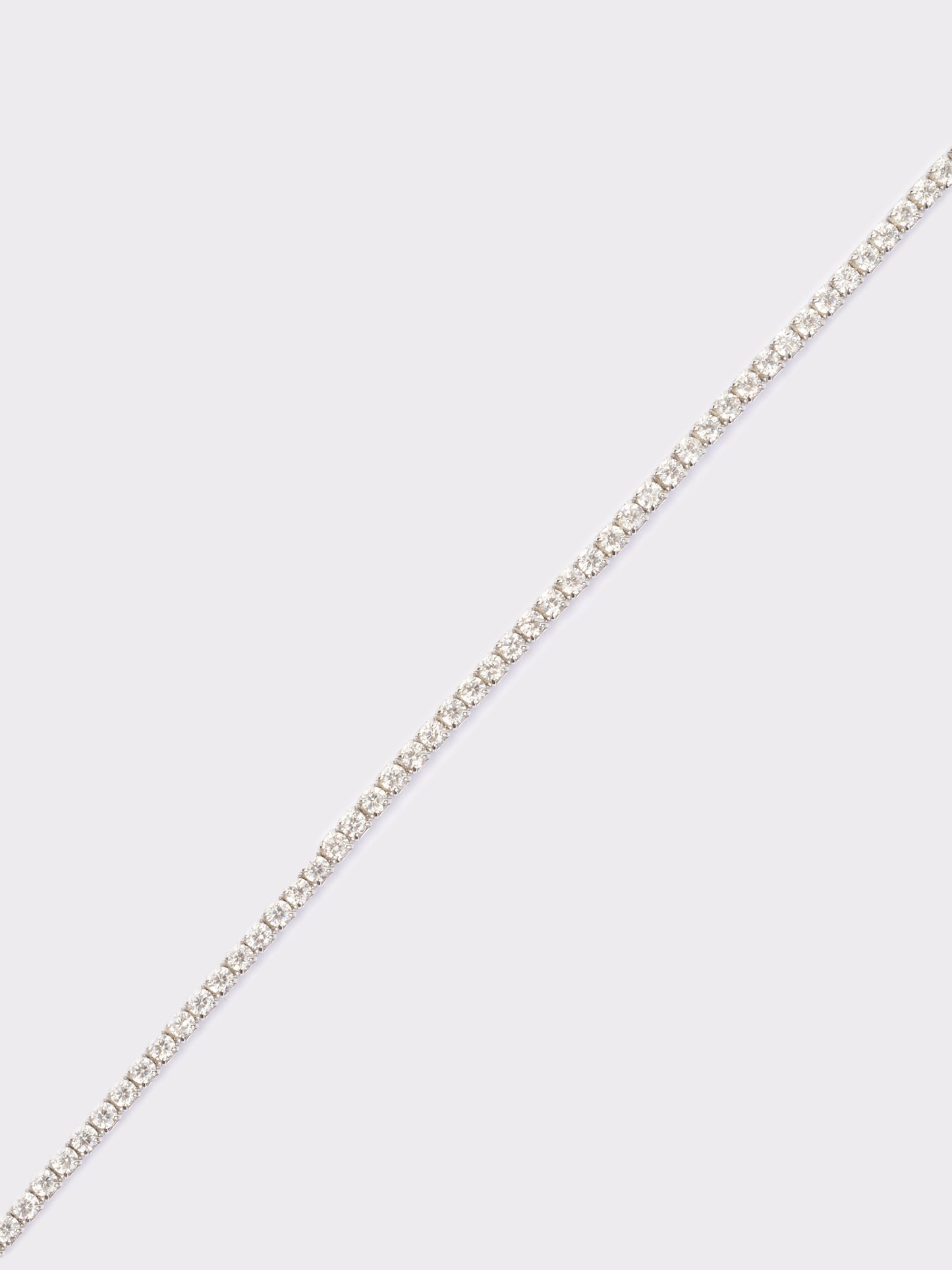 Collana argento tennis