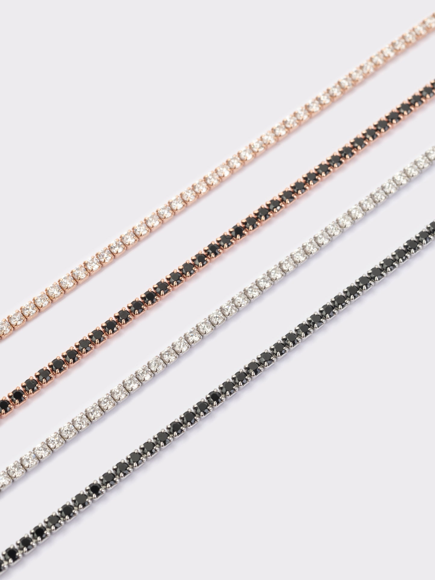 Collana argento tennis