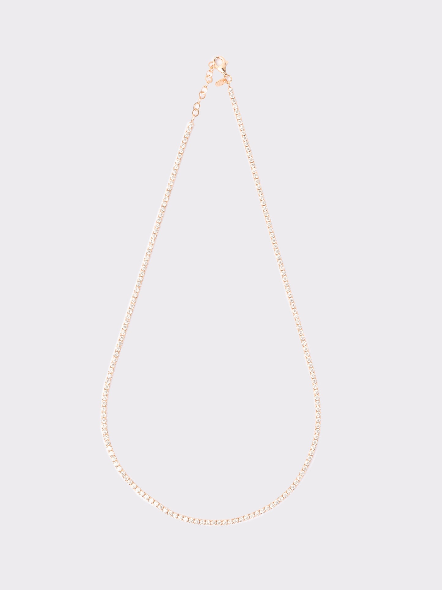 Collana argento tennis