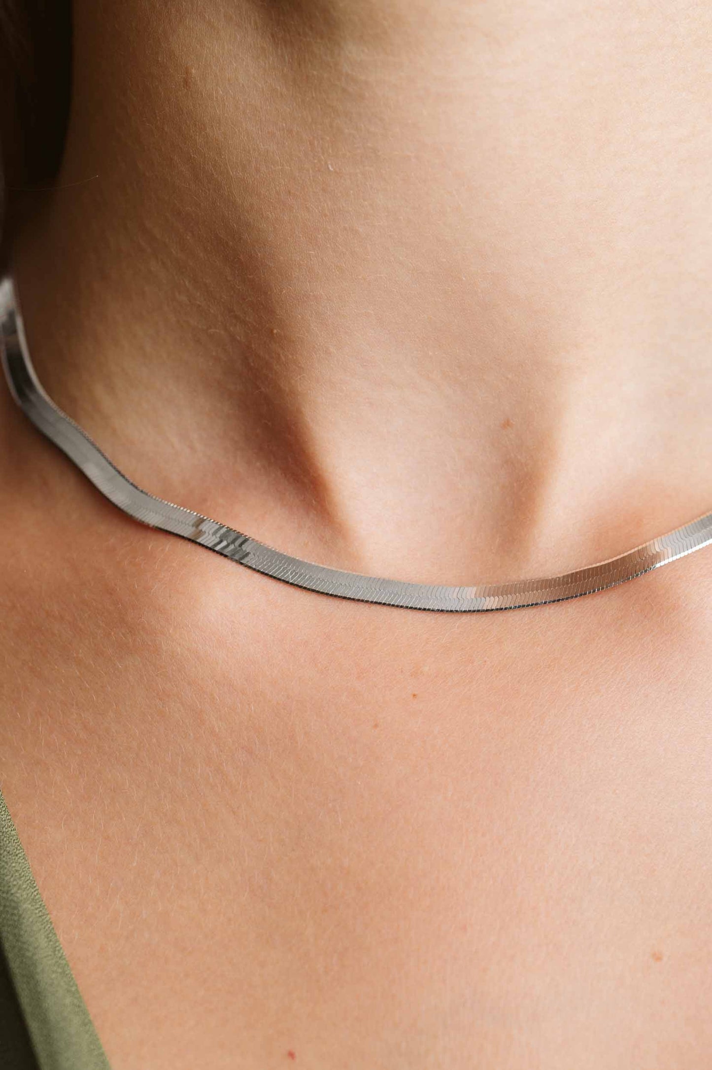 Collana Snake argento