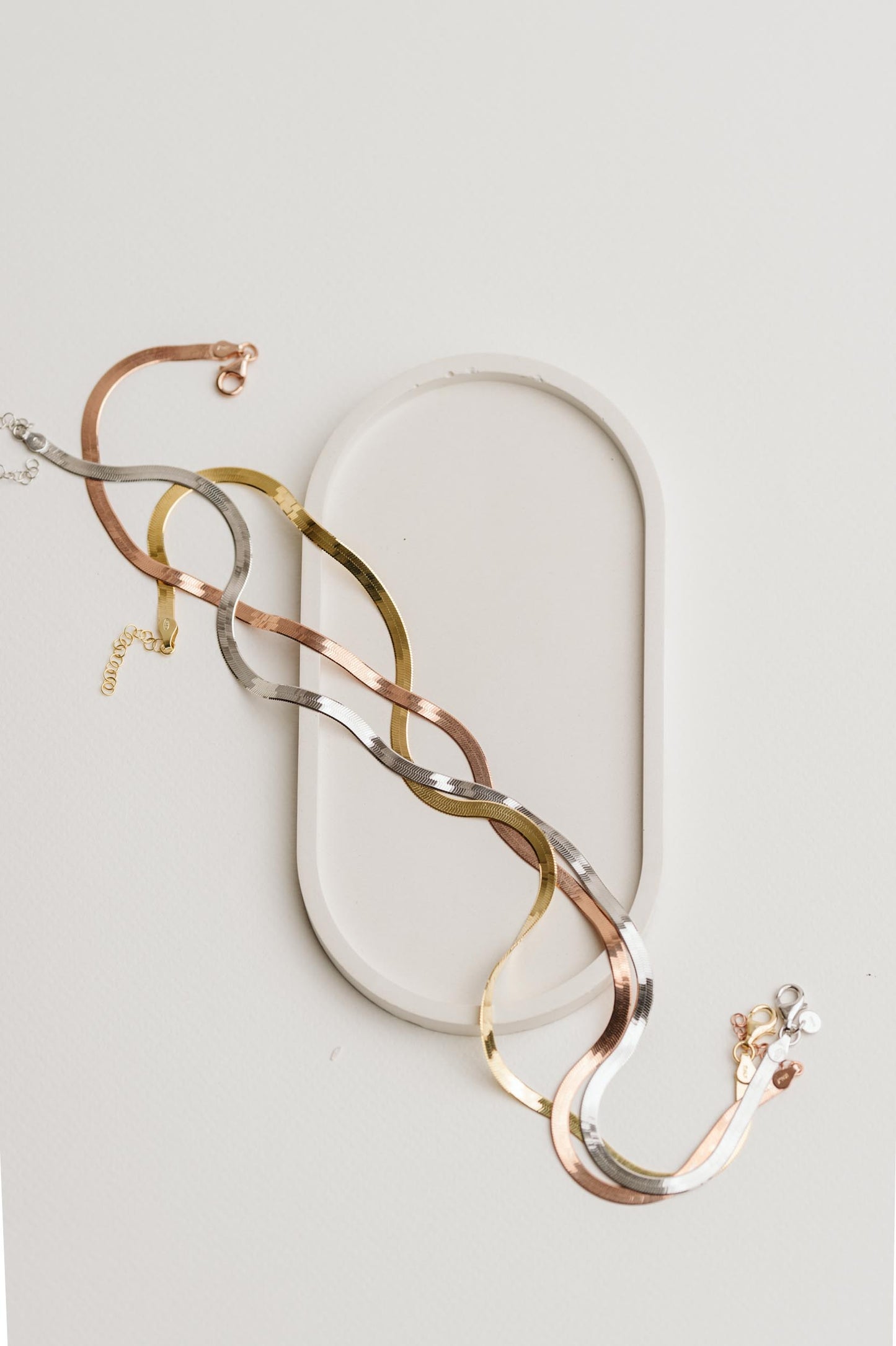 Collana Snake argento
