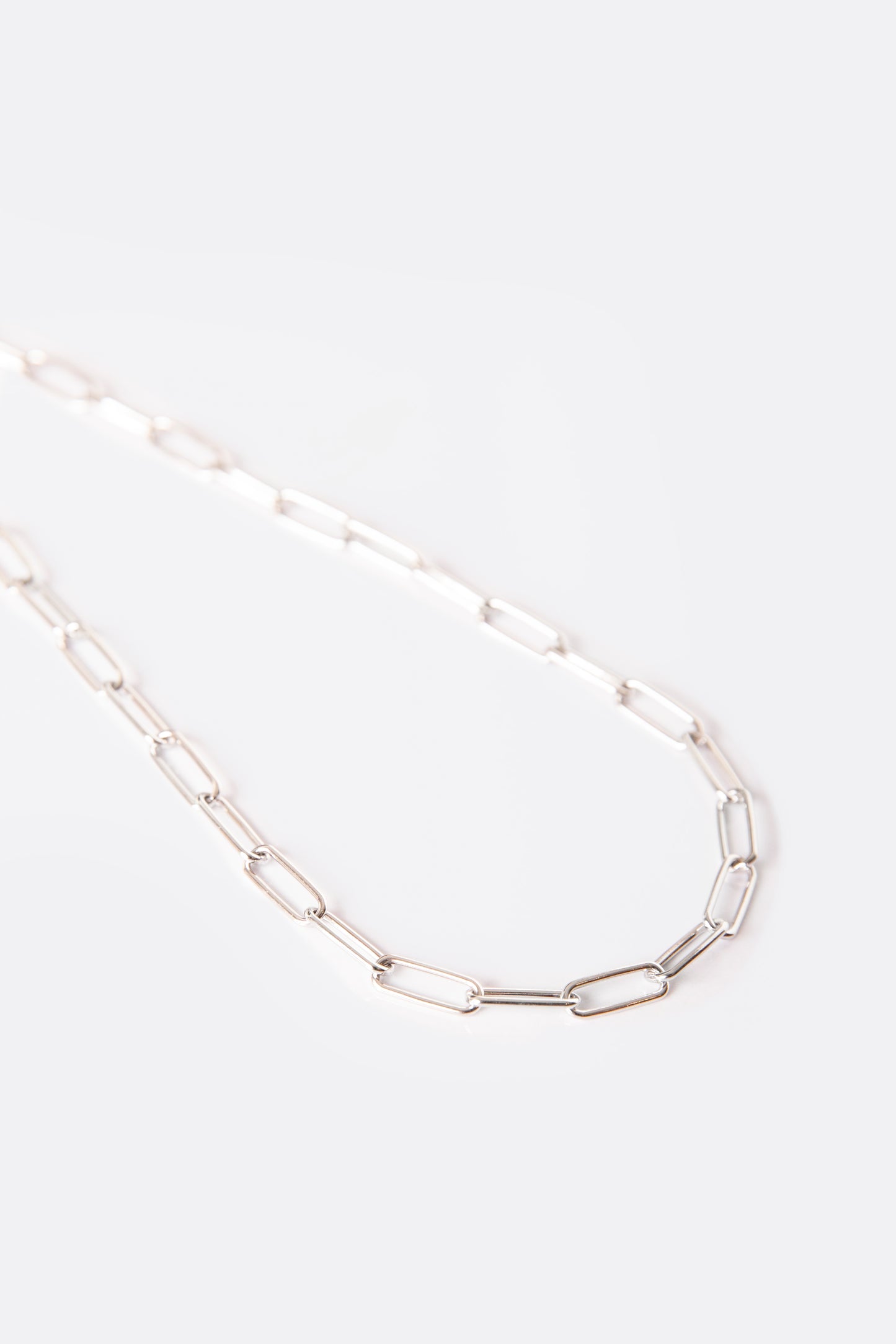 Collana in argento catena