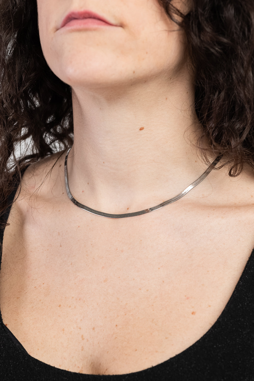 Collana Snake argento