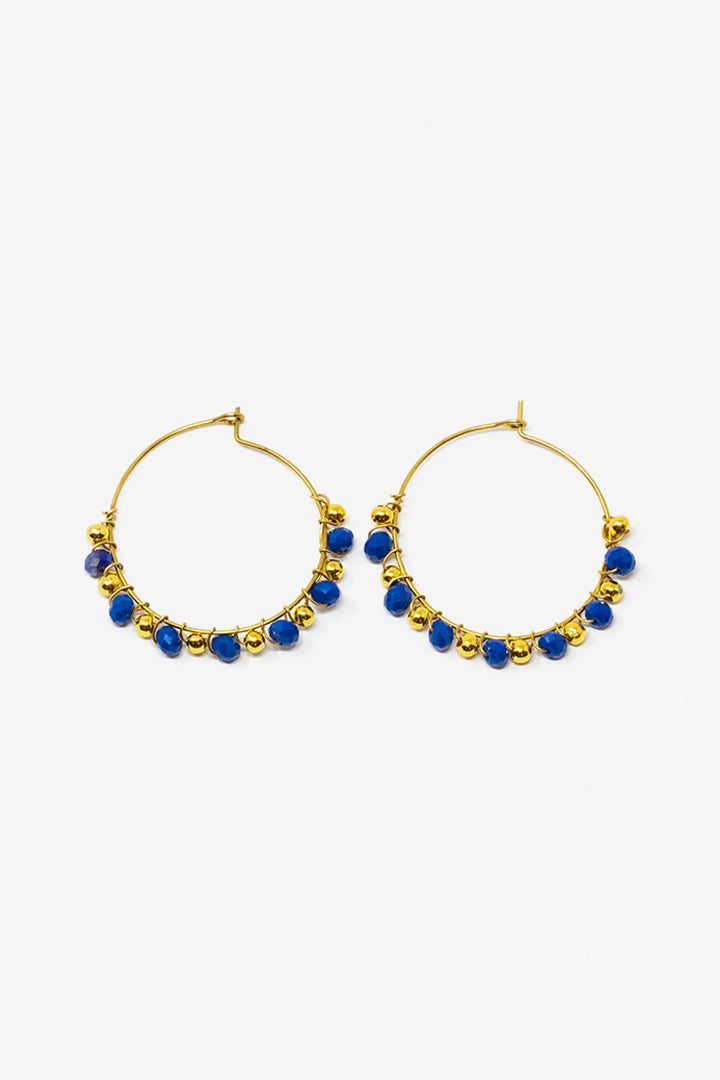 #anelle #bijoux #cristalli #blu #orecchino #regalodonna #gioiello #jewelery