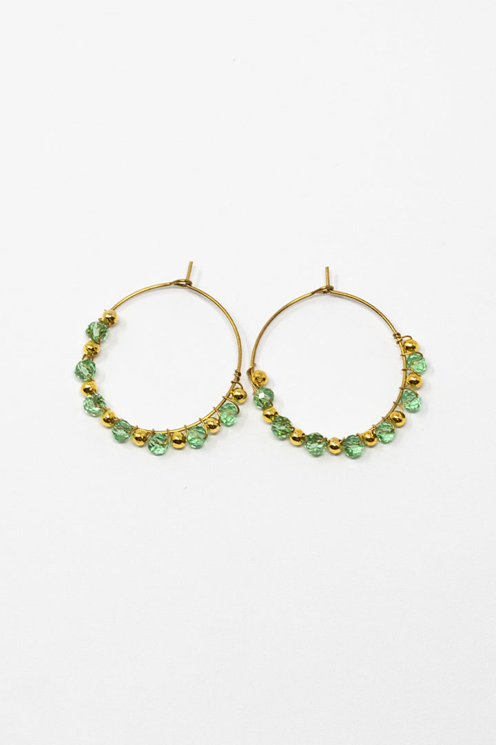 #anelle #bijoux #cristalli #verdi #orecchino #regalodonna #gioiello #jewelery